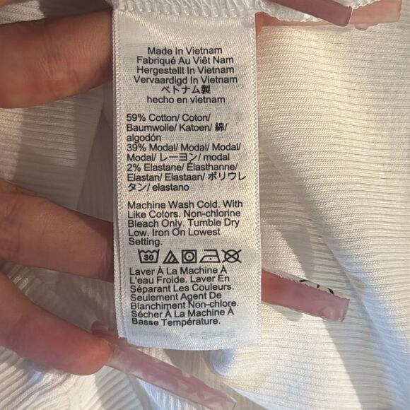 J Crew Scoopneck vest in drapey crepe Womens‎ Small White - Picture 7 of 11